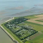 Mobilheim Model 2017 Mit Fliessenterrasse Fuer 6 Personen Auf Dem Campingplatz Scheldeoord In Baarland - Zeeland - Holland