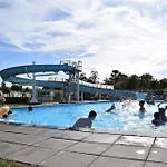 Mobilheim Model 2017 Mit Fliessenterrasse Fuer 6 Personen Auf Dem Campingplatz Scheldeoord In Baarland - Zeeland - Holland