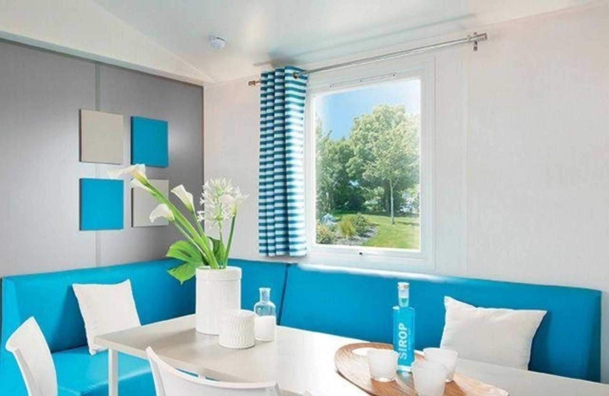 Mobilheim Model 2017 Mit Fliessenterrasse Fuer 6 Personen Auf Dem Scheldeoord In - Zeeland - Holland Appartement
