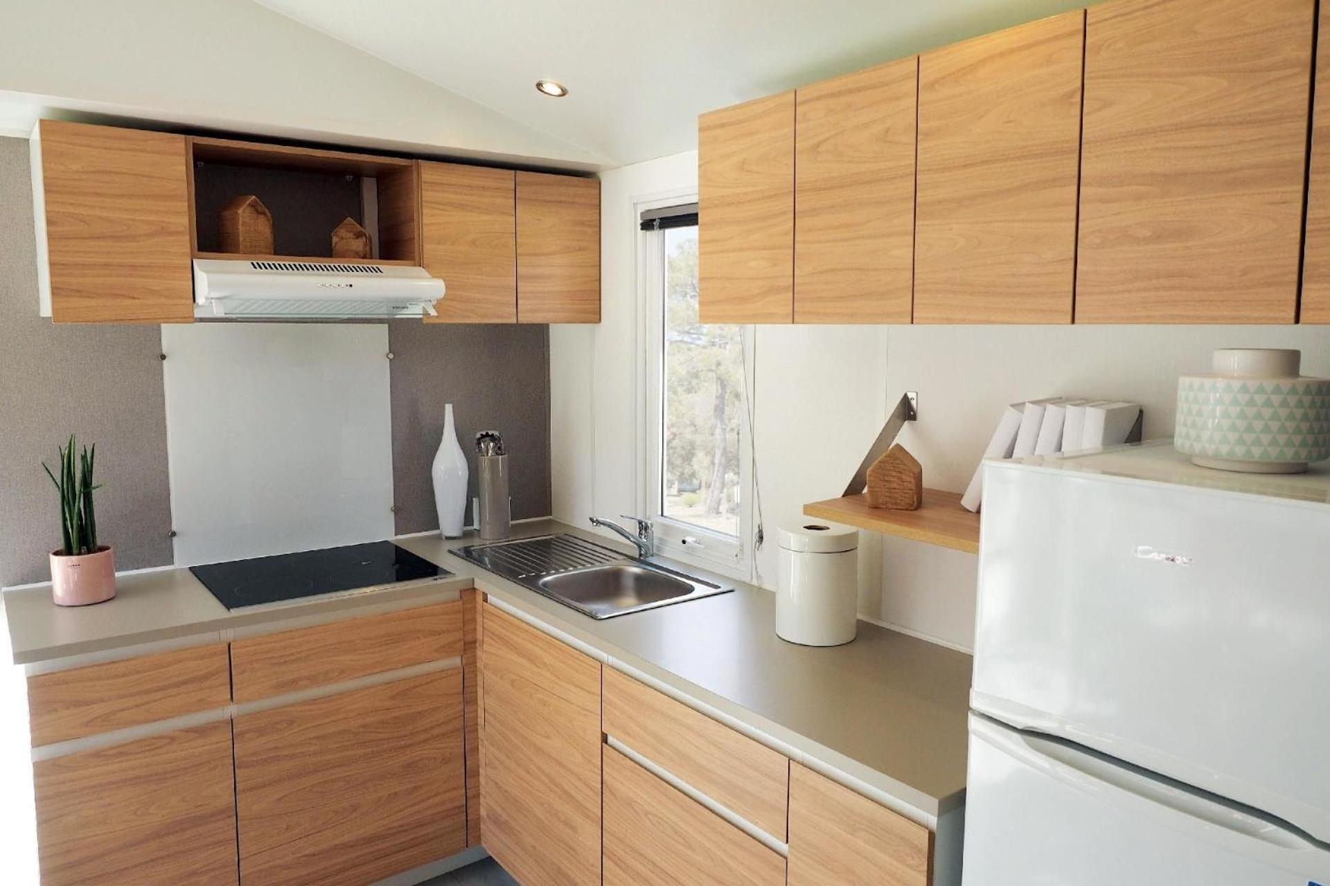 Mobilheim Model 2017 Mit Fliessenterrasse Fuer 6 Personen Auf Dem Scheldeoord In - Zeeland - Holland Appartement Baarland